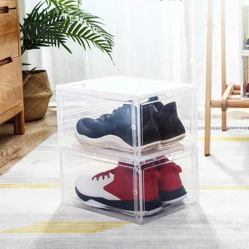 Caja para Zapatos Transparente x 3 unidades - Almacena y Protege tu Calzado